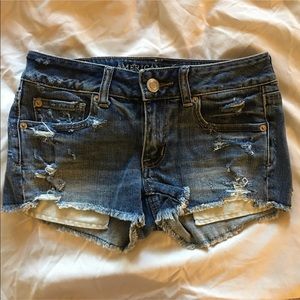 American Eagle jean shorts